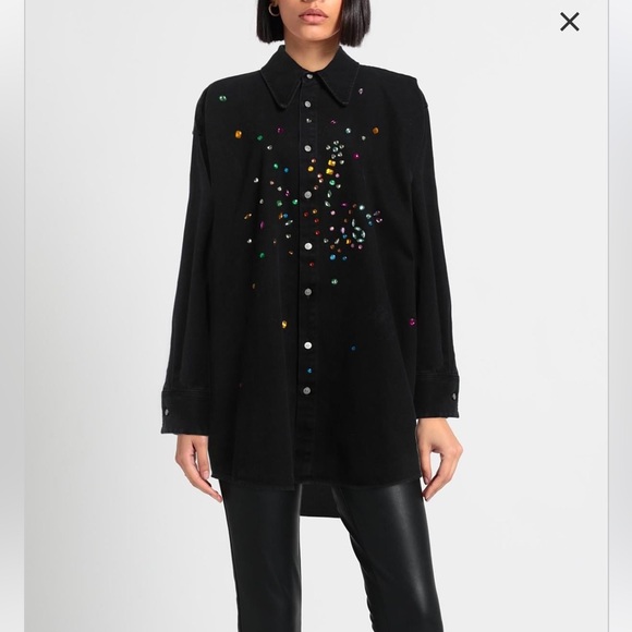 NWT MM6 MAISON MARGIELA DENIM SHIRT - Picture 1 of 4